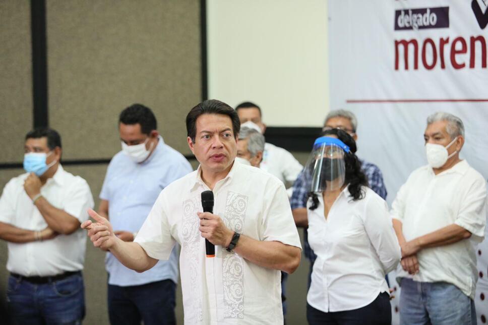 Ine Registra A Mario Delgado Como Presidente De Morena