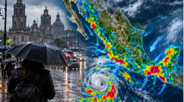Lluvias intensas hoy 7 de octubre en México: ¿en qué estados va a llover y por qué?