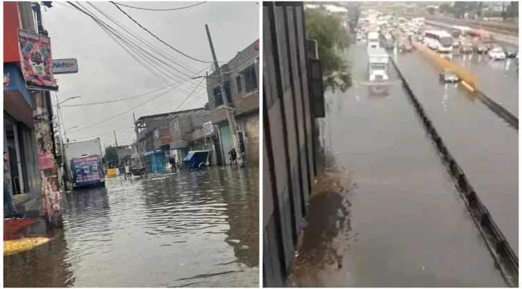 Inundaciones en Edomex hoy martes 19 de mayo