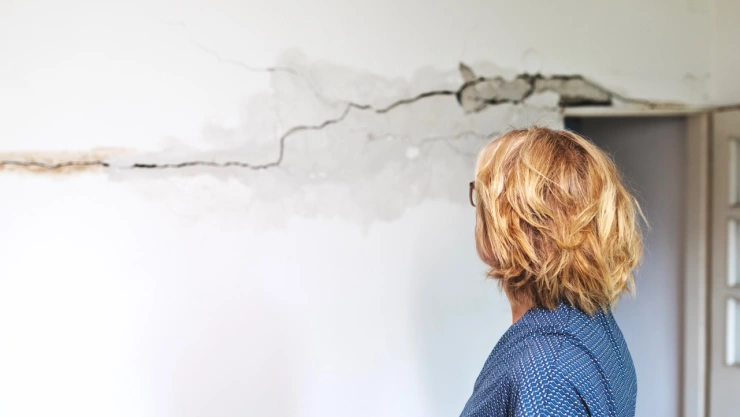 Los vecinos de la colonia Praderas de San Mateo en Naucalpan sospechan de la versi&oacute;n de los microsismos