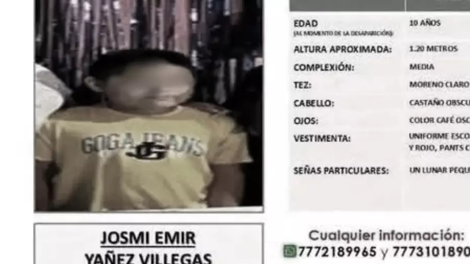 Encuentran sin vida a Josmi Emir Yánez Villegas