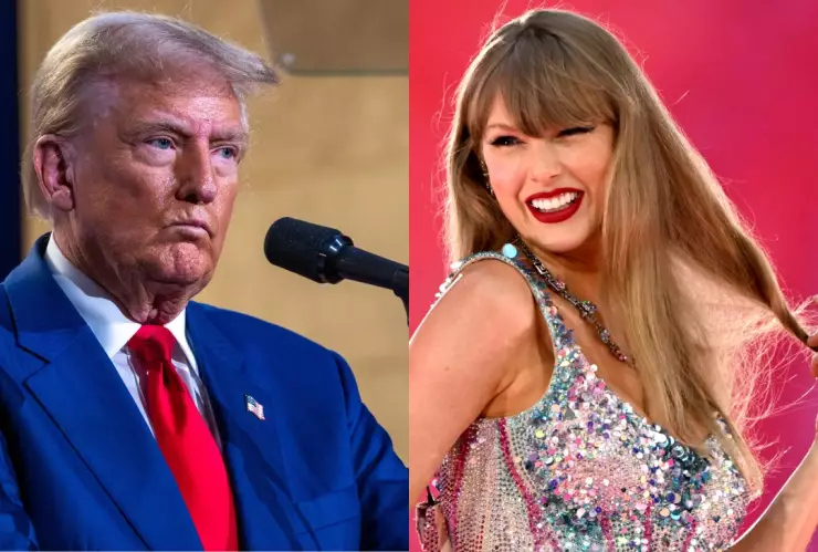 Donald Trump vs Taylor Swift: el expresidente asegura que la cantante pagará para que gane Harris