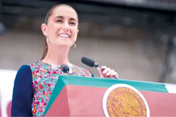 Claudia Sheinbaum, segundo informe gobierno.