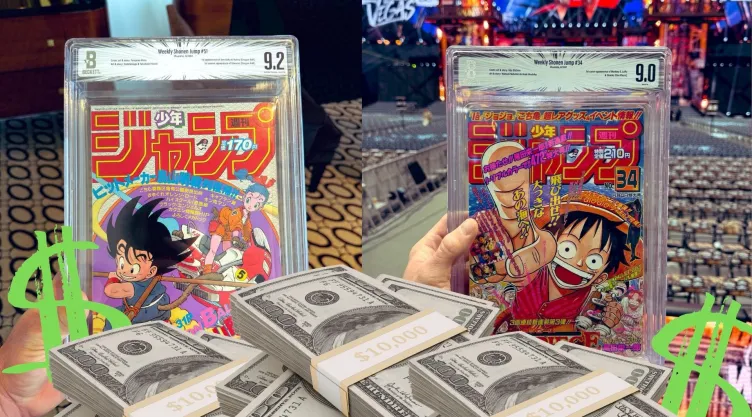 Colección récord: Este famoso influencer posee los mangas más valiosos de One Piece y Dragon Ball de todo el mundo