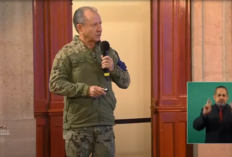 El secretario de Marina, Rafael Ojeda, dio positivo a COVID-19 por segunda vez