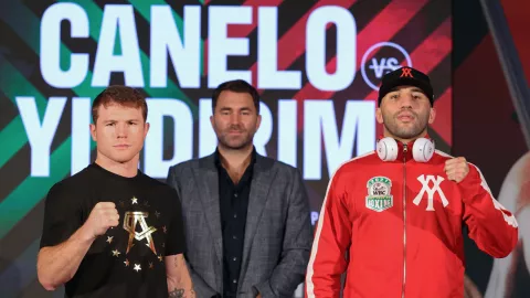 Canelo &Aacute;lvarez vs Avni Yildirim pelea