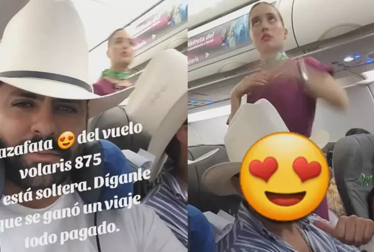 ¡Quiere encontrarla! Hombre se enamora de una sobrecargo y pide ayuda a redes