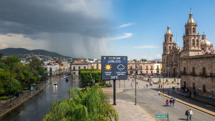 Clima en León Gto hoy