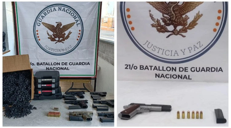 armas GN Nuevo Laredo
