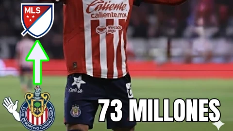 Chivas lo dejaría ir a la MLS y ya no estaría en el Clausura 2026, pero solo a cambio de 73 millones