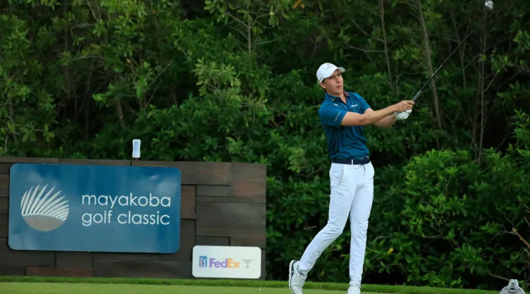 El mexicano Carlos Ortiz tuvo una destacada participación en Mayakoba el año pasado al finalizar en la segunda posición