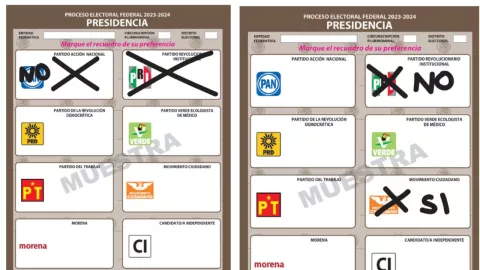 ¿Puedo pedir otra boleta si me equivoqué al votar? Así puedes corregirlo