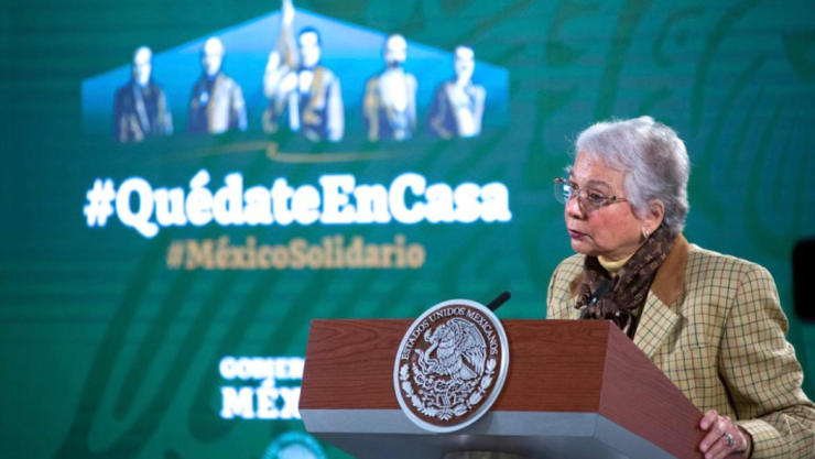 La secretaria de Gobernación, Olga Sánchez Cordero, dijo que en México todos debemos tener un juicio justo.
