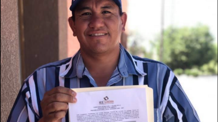 El TEE en Sonora avaló la revocación de la constancia de mayoría de Édgar Palomino Ayón, candidato sin registro.
