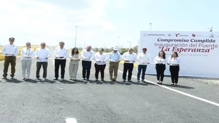 Inauguración del puente