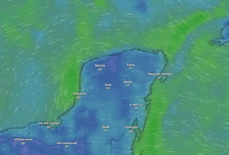 Lluvias en Mérida hoy_ Prevén la caída de fuertes lluvias por la tarde hoy 28 de agosto de 2024