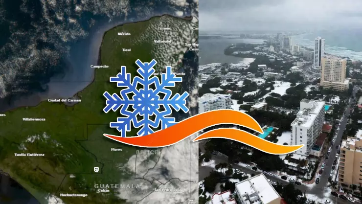 ¡Se prolonga la HELADEZ! Nuevo frente frío llegará a Quintana Roo y la península