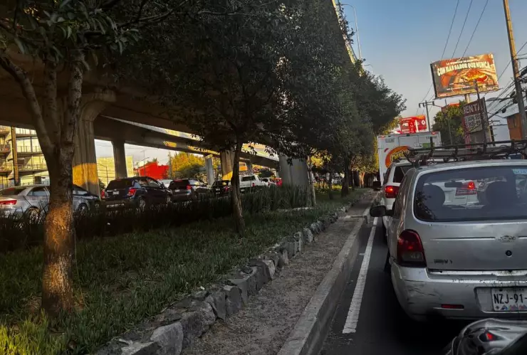 Bloqueo en Periférico, jueves 28 de noviembre