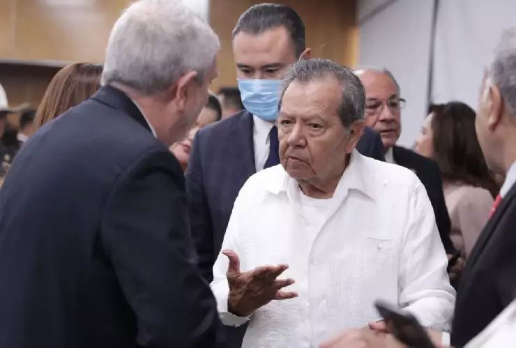 El fundador del Partido de la Revolución Democrática (PRD), Porfirio Muñoz Ledo, murió a los 89 años este domingo 9 de julio.