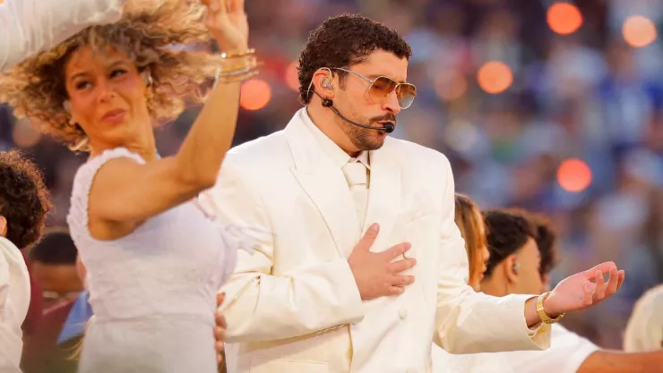 Bad Bunny en el Super Bowl