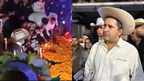 VIDEO FUERTE | Momento del asesinato de Carlos Manzo, alcalde de Uruapan en Michoacán