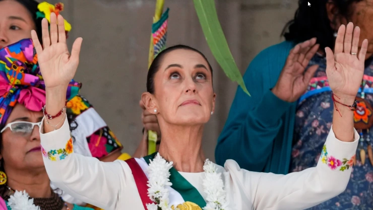 Grok, la inteligencia artificial de X, eligió a Claudia Sheinbaum como respuesta a una pregunta de Bukele