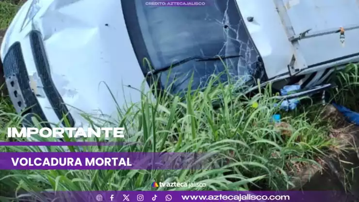 Accidente en la autopista Guadalajara-Tepatitlán deja un muerto y 2 heridos
