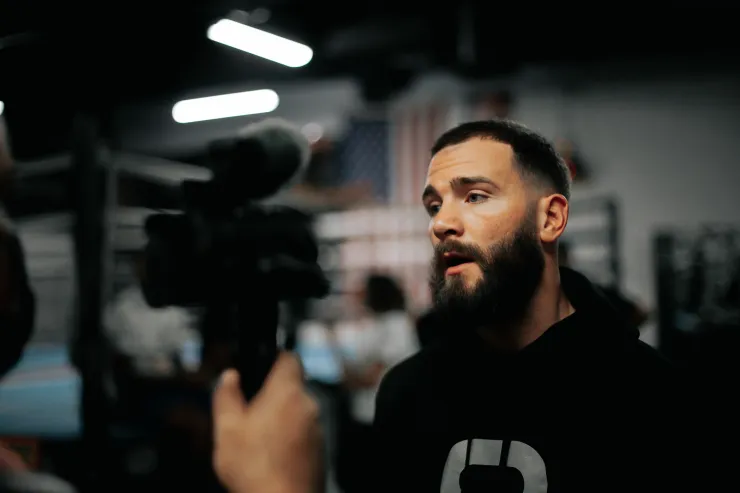 Caleb Plant entrenamiento pelea Canelo Álvarez