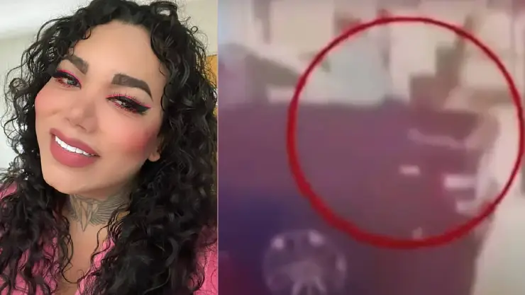 VIDEO del momento en el que Paola Suárez se lanza del balcón de su casa