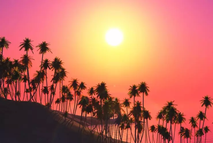 Atardecer en California