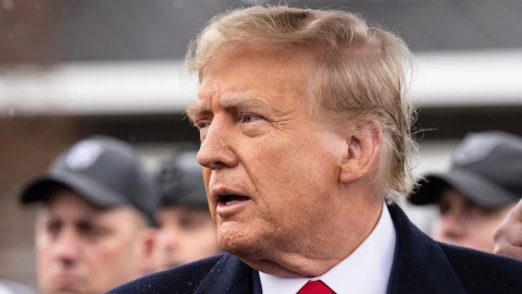 El candidato republicano a la Casa Blanca Donald Trump.