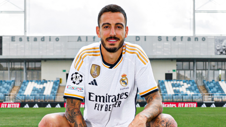Presentación de Joselu en el Real Madrid