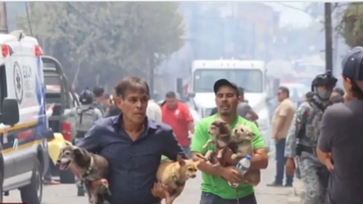 explosión