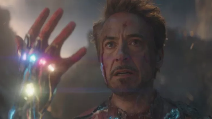 la muerte de iron man en avengers endgame