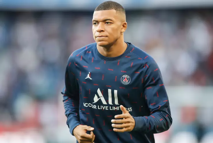 Kylian Mbappé con el PSG