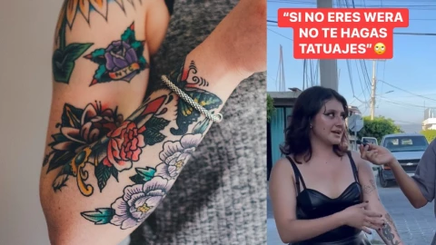 joven dice que los tatuajes solo se le ven bien a las pieles blancas