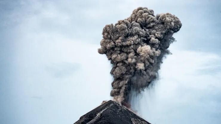 Volcán de Fuego termina erupción tras 50 horas en Guatemala