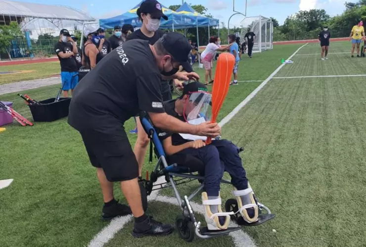Béisbol Adaptado en Cancún 