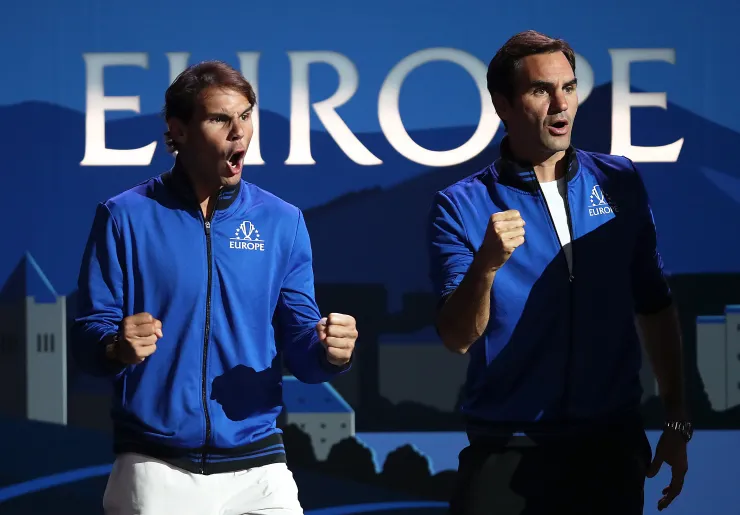 Nadal y Federer