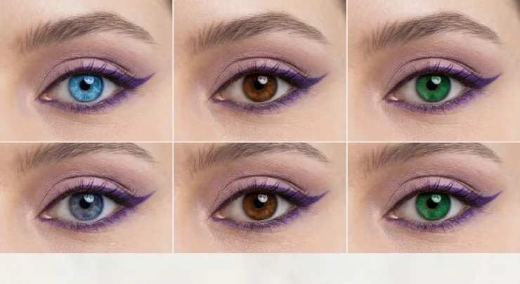 Cómo usar el eyeliner violeta para destacar tu mirada