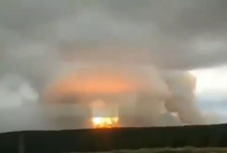 Explosión arsenal militar ruso