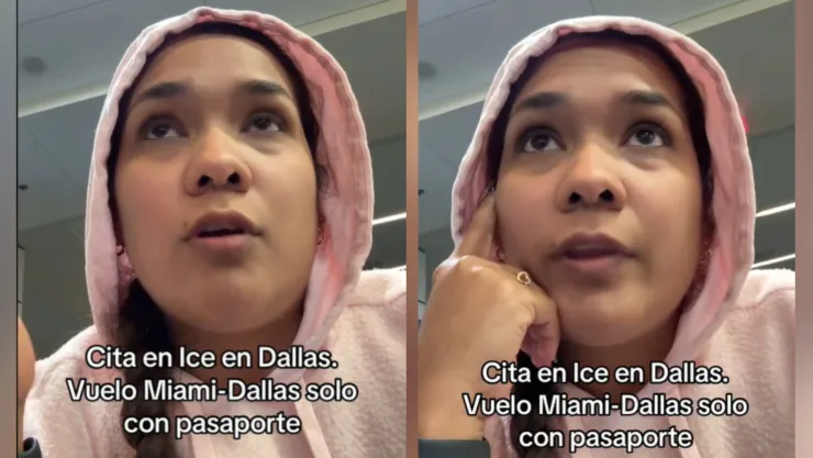 Una latina contó su experiencia en una cita con el ICE.