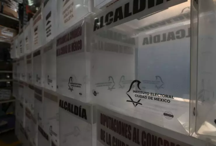 ¡Ya se armó! Presentan los materiales electorales que se usarán en las elecciones 2024 de la CDMX