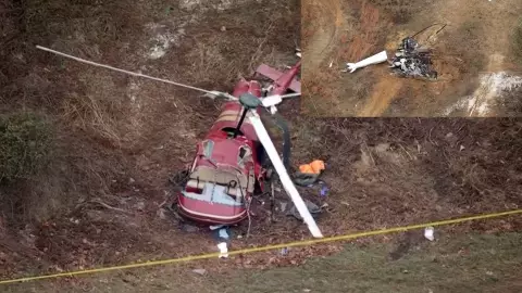 ¡Fatídico accidente! Helicópteros CHOCAN en pleno vuelo; filtran VIDEO del momento