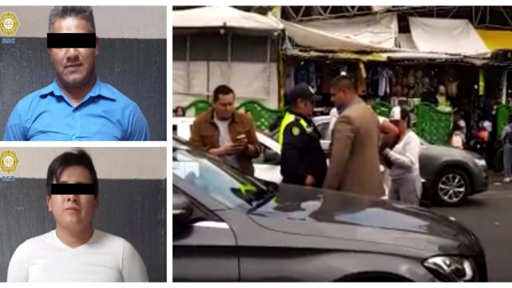 hombres policía tránsito