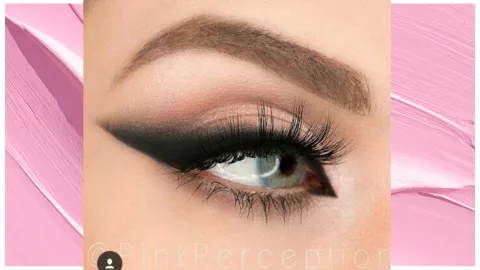 delineador smoky con ala suave