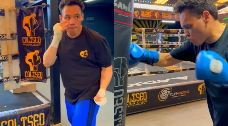 VIDEO: Así volvió al gimnasio Julio César Chávez Jr. tras salir de prisión y ser deportado