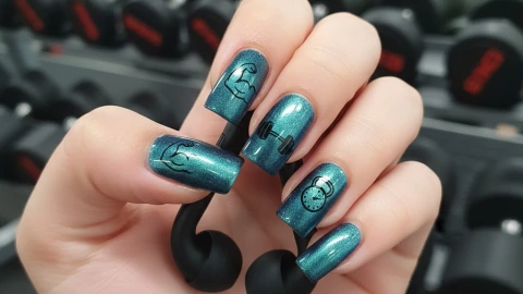 8 dise&ntilde;os de u&ntilde;as de gimnasio que te volver&aacute;n loca: son dibujos hermosos y quedan en cortas o largas