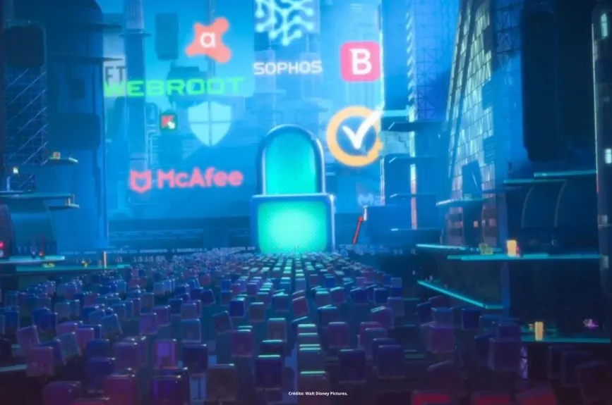 La película Wifi Ralph incluyó en varias de sus escenas a personajes de otras películas animadas, así como marcas y mucho más. | Estreno Platinum por Azteca 7