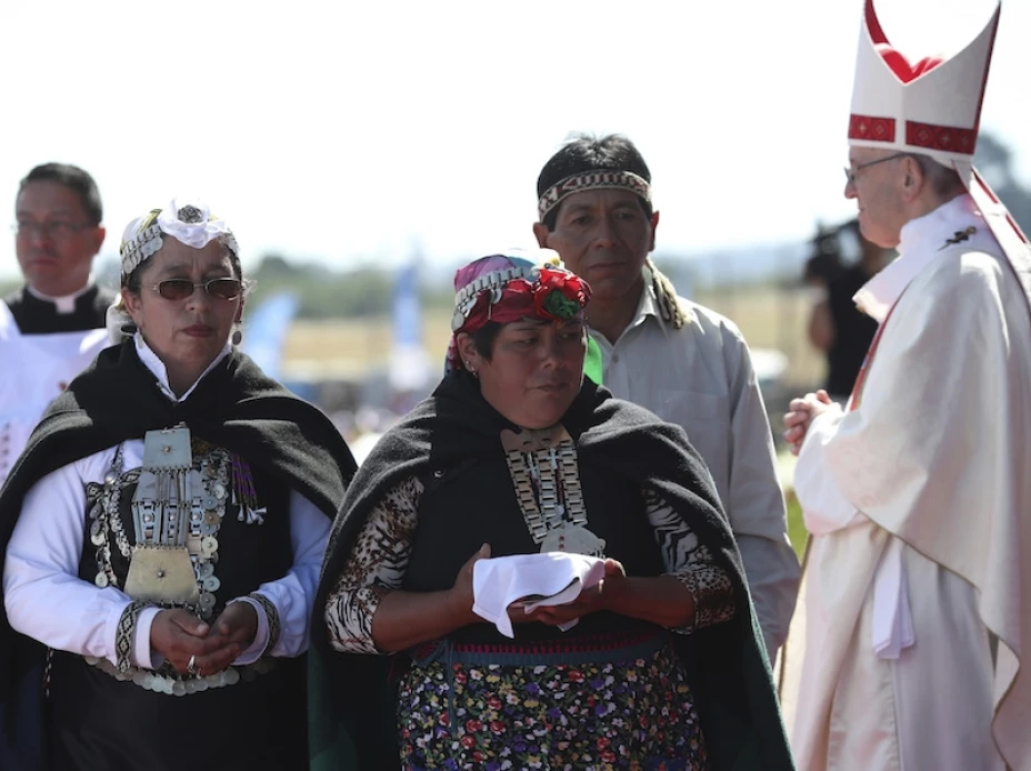 Papa solidaridad desastres